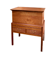 Colonial Reproduction Bottle Case